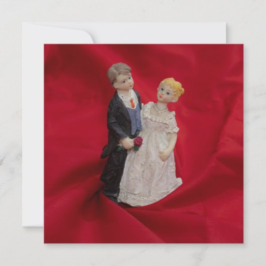 Ehemann & Ehefrau (Hochzeitstag, Ehe) Karte (Vorderseite)