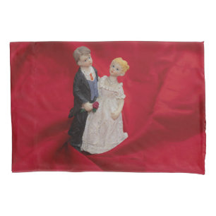Ehemann & Ehefrau (Hochzeitstag, Ehe) Kissenbezug