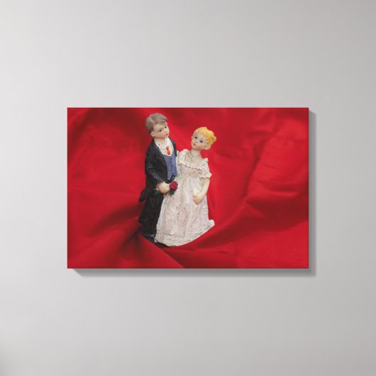 Ehemann & Ehefrau (Hochzeitstag, Ehe) Leinwanddruck (Vorderseite)