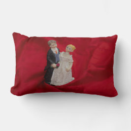 Ehemann & Ehefrau (Hochzeitstag, Ehe) Lendenkissen