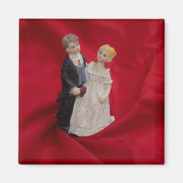 Ehemann & Ehefrau (Hochzeitstag, Ehe) Magnet