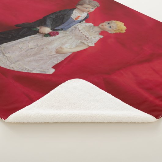 Ehemann & Ehefrau (Hochzeitstag, Ehe) Sherpadecke (3/4)