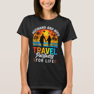 Ehemann Ehefrau Reisepartner Leben T-Shirt