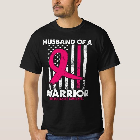 Ehemann einer amerikanischen Kriegsflagge T-Shirt (Vorderseite)