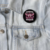 Ehemann einer Kämpferin Button (Beispiel)