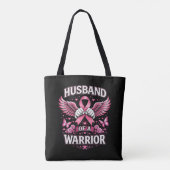 Ehemann einer Kämpferin Tasche (Rückseite)