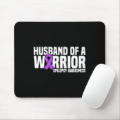 Ehemann einer Lila Ribbon Epilepsy Awaren Mousepad (Mit Mouse)