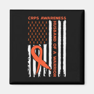 Ehemann eines Krieger-Crps Aufklärungsmonat Orange Magnet