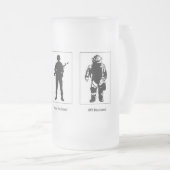 Ehemann Eod-Tasse dort Ihr Ehemann mein Mattglas Bierglas (VorderseiteRechts)