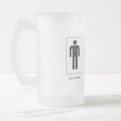 Ehemann Eod-Tasse dort Ihr Ehemann mein Mattglas Bierglas (Links)