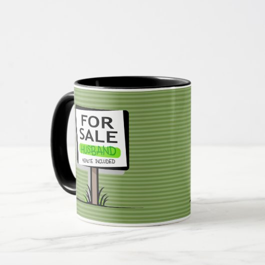 Ehemann für Verkauf Tasse (Vorderseite Links)