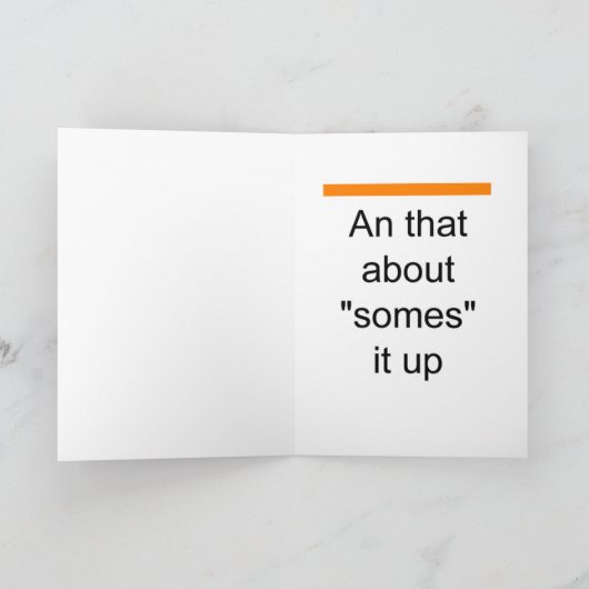 Ehemann Geburtstag Karte (Innenseite)