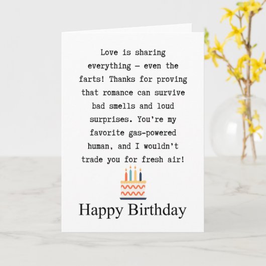 Ehemann Geburtstag Karte (Gelbe Blume)