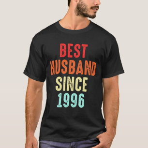 Ehemann Geschenk Beste seit 1996 Ehegatte Gegenwar T-Shirt
