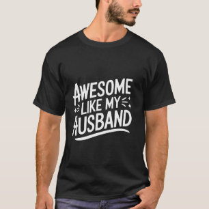 Ehemann großartig wie mein Mann T-Shirt