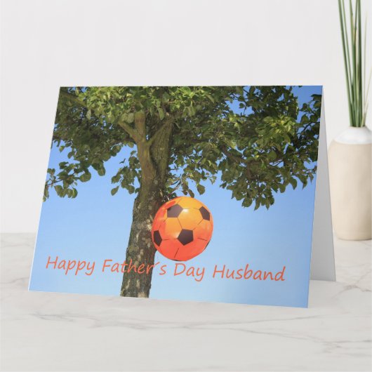 Ehemann Happy Vatertag Karte (Vorderseite)