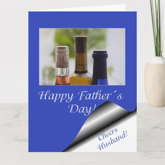 Ehemann Happy Vatertag Karte (Vorderseite)