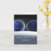 Ehemann Happy Vatertag Karte (Gelbe Blume)