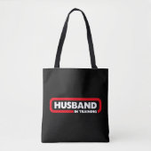 Ehemann im Training - Funny Tote Bag Tasche (Vorderseite)
