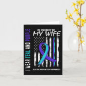 Ehemann in Erinnerung an die Ehefrau Selbstmord Be Karte (Gelbe Blume)