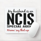 Ehemann ist ein NCIS Agent Mousepad (Mit Mouse)