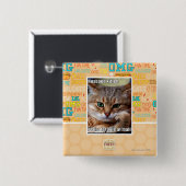 Ehemann Kitteh Button (Vorne & Hinten)