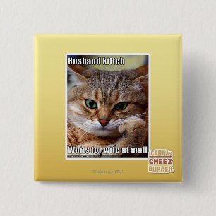 Ehemann Kitteh Button