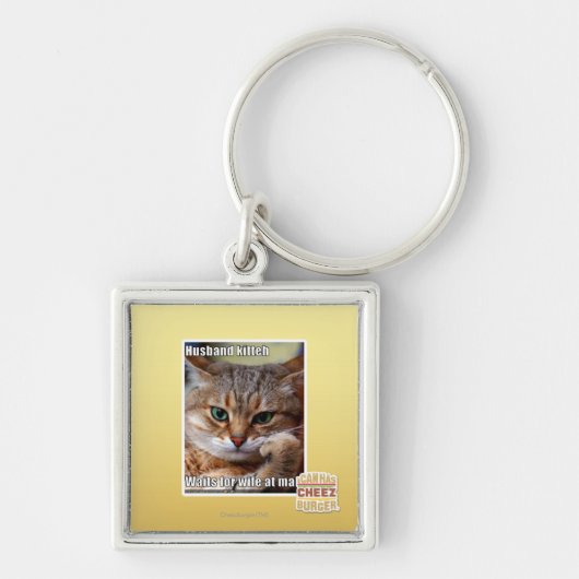 Ehemann Kitteh Schlüsselanhänger (Vorne)