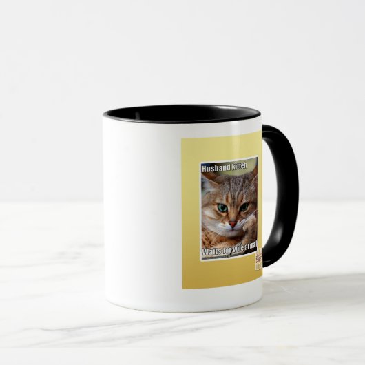 Ehemann Kitteh Tasse (VorderseiteRechts)