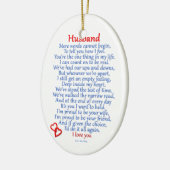 Ehemann-Liebe Keramikornament (Links)