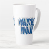 Ehemann mit blauem Text Milchtasse (Rechte Ecke)