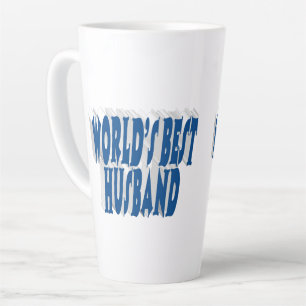 Ehemann mit blauem Text Milchtasse