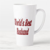 Ehemann mit bordeauxfarbenem Text Milchtasse (Rechts)