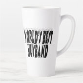 Ehemann mit schwarzem Text Milchtasse (Rechts)