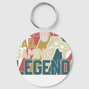 Ehemann Papa Gaming-Legende Schlüsselanhänger