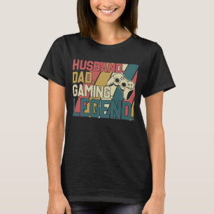 Ehemann Papa Gaming-Legende T-Shirt