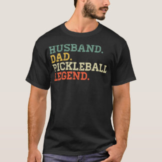 Ehemann Papa Pickleball-Legende Pickle Ball Papa G T-Shirt