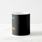 Ehemann Papa Tech-Support-Legende Lustiger Daddy Kaffeetasse (Mittel)
