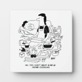 Ehemann sagt: "Einfache Zuhause-Kochen kannst du n Fotoplatte (Vorderseite)