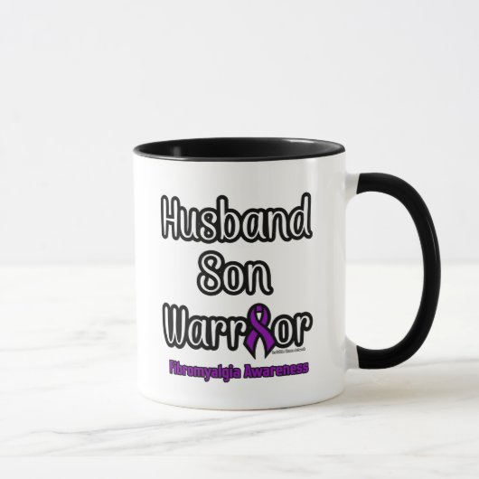 Ehemann Son Warrior...Fibro Tasse (Rechts)