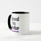 Ehemann Son Warrior...Fibro Tasse (Vorderseite Links)