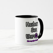 Ehemann Son Warrior...Fibro Tasse (VorderseiteRechts)