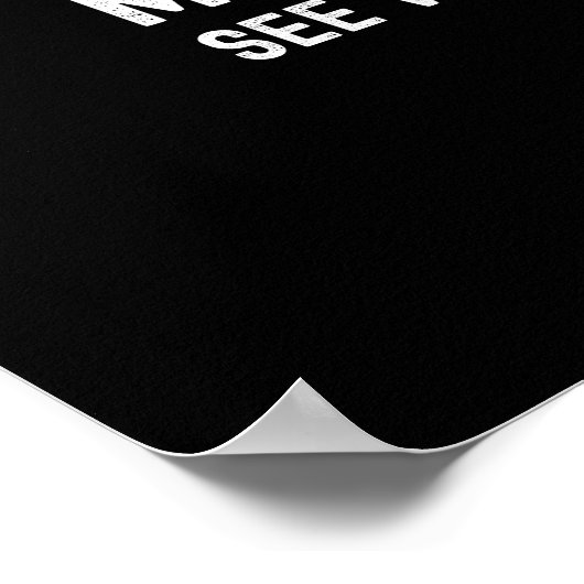 Ehemann-Spende 2022 in Ruhestand für Männer Poster (Ecke)