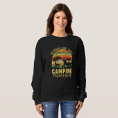 Ehemann und Ehefrau Camping-Partner fürs Leben Süß Sweatshirt (Vorne ganz)