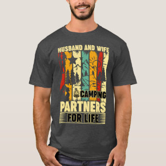 Ehemann und Ehefrau Campingpartner fürs Leben lust T-Shirt
