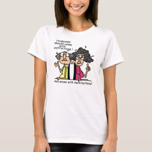 Ehemann-und Ehefrau-Haltungs-Spaß T-Shirt