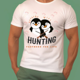 Ehemann und Ehefrau, Jagdpartner für das Leben T-Shirt