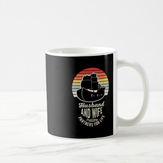 Ehemann und Ehefrau Kreuzfahrtpartner fürs Leben 1 Kaffeetasse (Rechts)