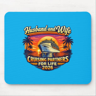 Ehemann und Ehefrau Kreuzfahrtpartner fürs Leben 2 Mousepad