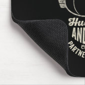 Ehemann und Ehefrau Kreuzfahrtpartner fürs Leben 2 Mousepad (Ecke)